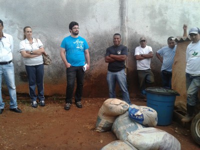 À DIREITA: ROBERTO GONÇALVES, FABIO DIAS., MARCIO APARECIDO JOVIANO., PEDRO SERGIO RODRIGUES., Dr MATHEUS GONÇALVES E ROSIMERE LINS.
